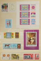 Gyűjtemény a '70-es évek második feléből, 8 lapos, A/4-es Abria berakóban