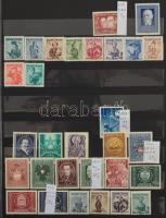 Osztrák gyűjtemény 1945-1990 berakóban, benne teljes sorok, jó darabok (Mi EUR ca. 1.200,-)