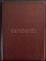 Szép több példányos régi okmánybélyeg tétel, több száz bélyeg sok magas értékkel 8 lapos A4-es berak...