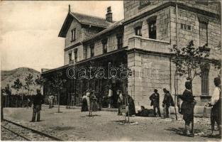 1905 Hum (Trebinje), Bahnhof / railway station (EK)
