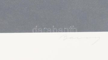 Barcsay Jenő (1900-1988): Szürke kép. Szitanyomat, papír, jelzett, számozott (28/140). Az 1986-ban a...