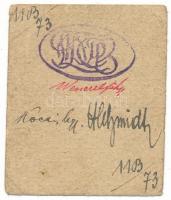 Orosz Birodalom / Nikolszk Usszurijszk hadifogolytábor ~1914-1918. 10R "Tábori Parancsnokság&qu...