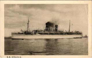 SS ORANIA, Koninklijke Hollandsche Lloyd / Australian cargo and passenger steamship (EB)