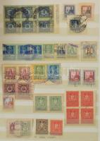 Magyar illetékbélyegek, összesen 2.000 db 16 lapos A4-es berakóban