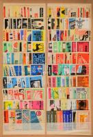 3123 darabos magyar gyufacímke gyűjtemény benne Űrhajós, stb 1960-as évek