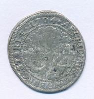 Ausztria 1704IA 3kr Ag "I. Lipót" (1,28g) T:VF patina, hullámos lapka Austria 1704IA 3 Kreuzer Ag "Leopold I" (1,28g) C:VF patina, wavy coin Krause KM#1115