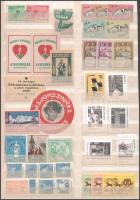 37 db magyar levélzáró berakólapon