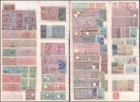 India 95 db illetékbélyeg 2 db berakólapon