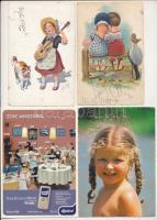 26 db MODERN és RÉGI képeslap vegyesen: 11 db RÉGI motívumlap + 15 db MODERN motívumlap