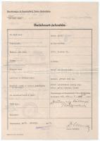 1923-1945. a M. Kir. Jegyintézet Tisztviselőjének, Incze Pálnak, a Magyar Nemzeti Bank fő ellenőréne...