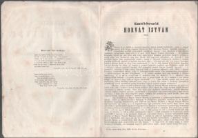 Mátray Gábor (1797-1875): Emlékbeszéd Horvát István Széchényi-Országos könyvtári őr fölött a' M...