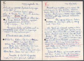 1970-1977 Marosvásárhely, Ajtay-Gecse Viktor Petőfi-kutató levelezése + 1974 Ajtay Gizella levele