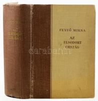 Fenyő Miksa: Az elsodort ország. Naplójegyzetek 1944-1945-ből. Bp., 1946, Révai. 637+3 p. Első kiadá...