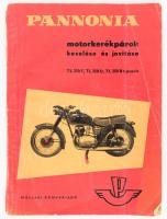 Balogh Gyula - Wohlmuth Emil: Pannonia motorkerékpárok kezelése és javítása. TL 250/F, TL 250/D, TL 250/B típusok. Bp., 1962, Műszaki, 2. kiadás. Kiadói papírkötés, kopott borítóval, kissé sérült gerinccel, az elülső borítón gyűrődéssel.