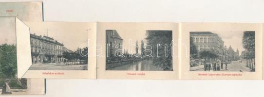 Kassa, Kosice; Dóm, leporello képeslap 10 kis képpel. G.V.E. kiadása 697. / cathedral, leporellocard...