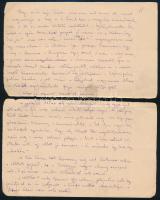 1888 Jókai Mór (1825-1904) író autográf kézirata. Légyottok címmel. 
Jókai a Magyar Szalon 1888-as ...