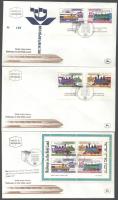 Izrael 1977 (3 db), Israel 1977 (3 pcs)
