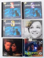6 darab zenei CD, Draft, Náray Erika, Synthesizer Spectacular 1-3.