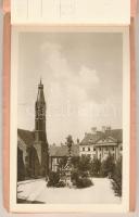 Sopron, Emlék a Soproni Jubileumi Iparkiállításról, 1925. képeslapfüzet 6 lappal