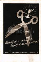 Kidobjuk a reakciót, bezárjuk az agrárollót! Szavazz a Magyar Kommunista Pártra! / Hungarian Communist Party propaganda s: Sándor (EB)