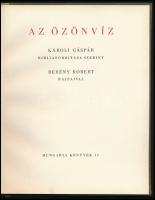 Az özönvíz. Károli Gáspár bibliafordítása szerint. Berény Róbert rajzaival. 38. számozott, névre szó...