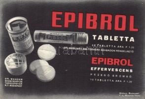 Epibrol, medicine advertisement, Epibrol, gyógyszer reklám