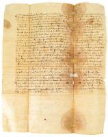 1612 Forgách Zsigmond (1565-1671) rendelete, korbeli másolat, javított