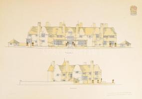 Meister der Innen-Kunst. I. Baillie Scott. London. Haus eines Kunst-Freundes... Ein Entwurf in 10 Ta...