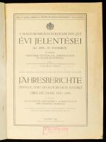 A Magyar Királyi Földtani Intézet évi jelentései az 1933-35. évekről. IV. kötet: Geológiai felvétele...