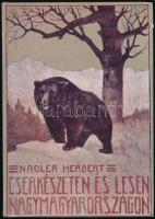 Nadler Herbert: Cserkészeten és lesen Nagymagyarországon. Vadászati elbeszélések eredeti fényképfelvételekkel. Bp., 1990, Népszava. 205 p. Kiadói kartonált kötés, jó állapotban.
