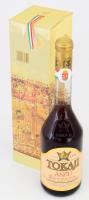 1990 Tokaji Aszú 3 puttonyos bor, Tokaj Kereskedőház, 0,5L, bontatlan palack, eredeti díszdobozban.