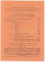 1942. "Sokgyermekes Szegény Magyar Anyák Országos "Szent István" Fiúotthona" tár...