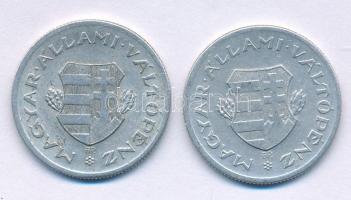 1946-1947. 1Ft Al "Kossuth-címer" (2xklf) T:VF
Adamo F6