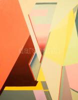 Csóka László (1967-): Reflexió IV., 2025. Olaj, vászon, jelezve jobbra lent: Csóka 25. 120x80 cm KIZ...