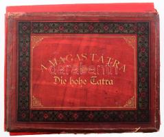 cca 1890 Képek a Magas-Tátrából, fényképezte: Divald Károly, Eperjes. 1 (címlap) t.+ 28 (fotók, magy...