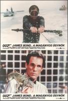 cca 1995 előtt készült, "007 James Bond, a magányos ügynök" című amerikai film jelenetei é...