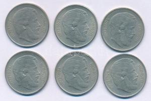 1967. 5Ft Cu-Ni-Zn "Kossuth" (6x) T:XF,VF
Adamo F8.2