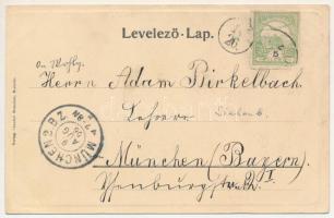 1906 Beszterce, Bistritz, Bistrita; Ev. Mädchenschule / Evangélikus leányiskola. Theodor Botschar ki...