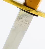 Szovjet tengerésztiszti tőr. Jelzett kis kopással ca 1980