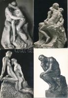 11 db MODERN megíratlan Musee Rodin művész képeslap / 11 modern unused Rodin Museum art postcards