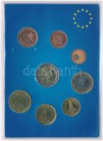 Szlovénia 2007. 1c-2E (8xklf) forgalmi összeállítás tokban T:UNC,AU patina
Slovenia 2007. 1 Cent - ...