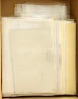 Kb. 100 db 5 soros stecklapohoz való műanyag fólia, dobozban