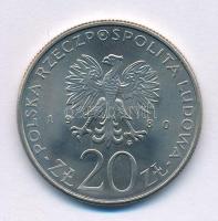 Lengyelország 1980. 20Zl Cu-Ni "50 éves a Dar Pomorza (oktatóhajó)" T:AU Poland 1980. 20 Zlotych Cu-Ni "50 Lat Daru Pomorza (training ship)" C:AU Krause Y#112