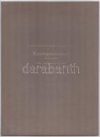 1987 Baja, a Gemenci Állami Erdő- és Vadgazdaság karapancsai kerületében 1986. szeptember hó 3-án terítékre került szarvasbika emlékalbuma, vadász trófeáról készült fotó és bírálat, kísérőlevéllel, eredeti mappában, 35x25,5 cm