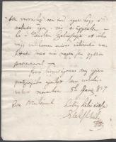 Az Elek család levelei
- Hely nélkül, 1829. márc. 4 
Koroky István levele nagynénjének, pazonyi El...