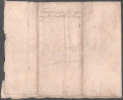 1714. jan. 14. Fekete Zsigmond végrendelete, melyben szétosztotta udvarhelyeit, szőlőit gyermekei, F...