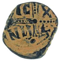 Bizánci Birodalom 1034-1041 / Konstantinápoly / IV. Mihály / Follis bronz (7,35g) T:VF patina Byzantine Empire 1034-1041 / Constantinople / Michael IV / Follis bronze (7,35g) C:VF patina