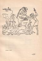 Tóth Ervin: 
Csúfondáros rajzolatok. (Számozott, a szerző és a kötet két művésze által is aláírt pé...