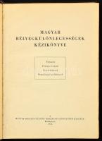 Magyar Bélyegkülönlegességek Kézikönyve (1956)