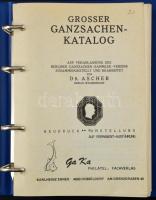 Dr Ascher díjjegyes világkatalógus újnyomata hozzá 1989 évi ártáblázat